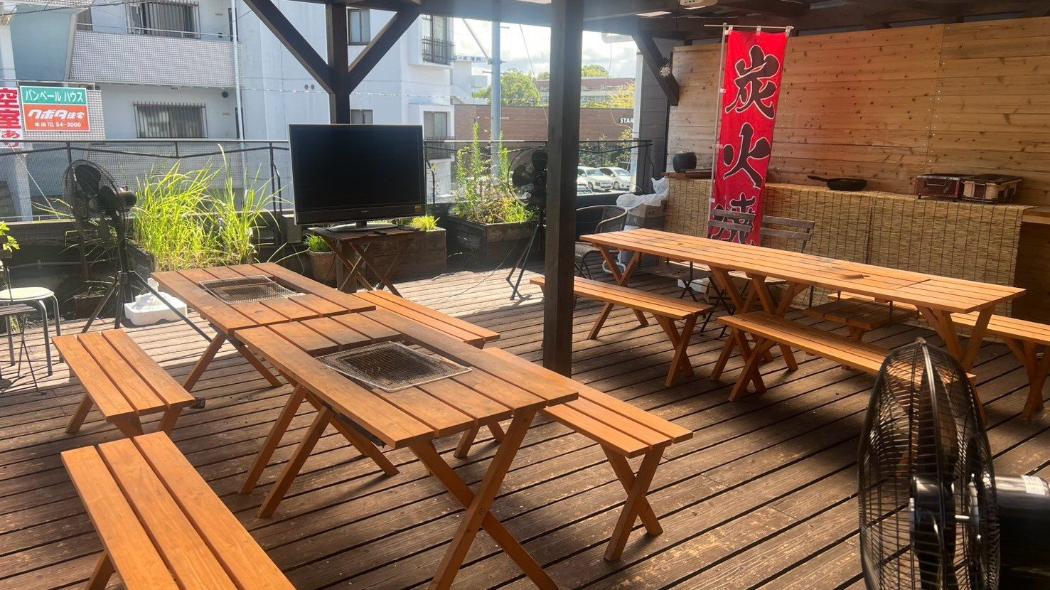 こごみのBBQテラス