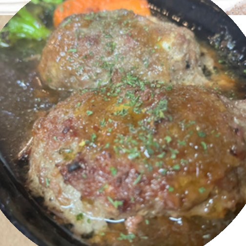 ダブルハンバーグランチ